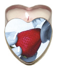 Edible Heart Candle - Strawberry Sex Toy Product