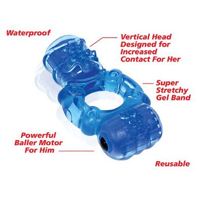 The Big O 2 Vibrating Ring Assorted Colors Image 2