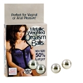 Weighted Orgasm Balls - Metallic Image 2