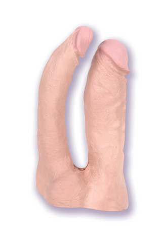 The Naturals Double Penetrator Beige Dildo Sex Toy Product