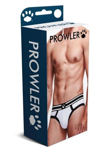 Prowler White/black Brief