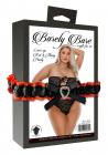 Barely B Lace Bra Thong Plus Black Sex Toy Product