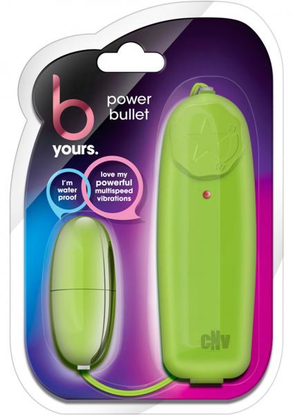 B Yours Power Bullet Lime