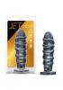 Jet Annihilator Metallic Black Pro Size Butt Plug Sex Toy Product Image 2