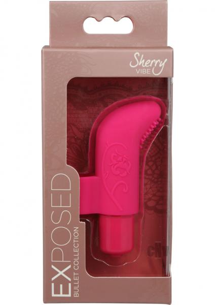 Sherry Finger Vibe 7 Function Raspberry Pink Sex Toy Product
