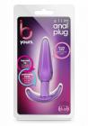 B Yours Slim Anal Plug Purple Sex Toy Product