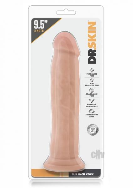 Dr Skin 9.5 inches Cock Vanilla Beige Dildo Sex Toy Product