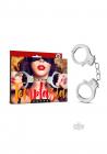 Temptasia Metal Cuffs Silver Handcuffs Sex Toy Product