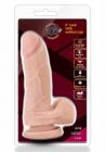 X5 Plus Cock W/suction Cup 5 Beige Sex Toy Product