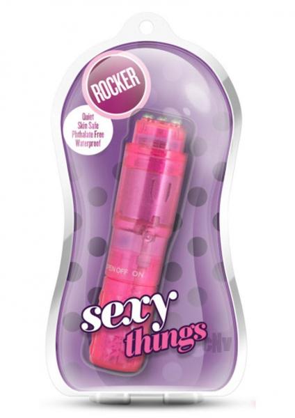 Sexy Things Rocker Pink Pocket Rocket Vibrator Sex Toy Product