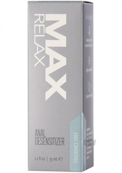 Max Relax Anal Desensitizer 1.2 fluid ounces Sex Toy Product