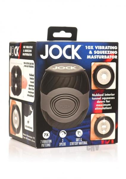 Jock 10x Vibrating Double Masturbator