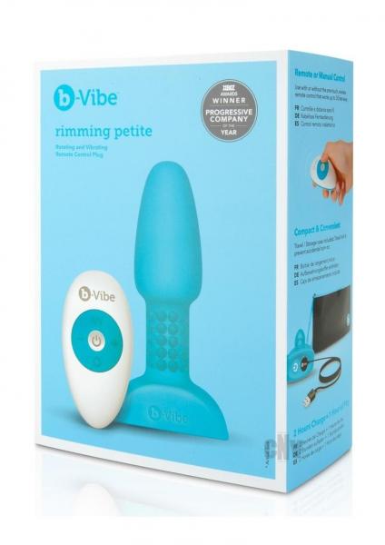 B-Vibe Rimming Petite Plug - Teal