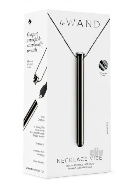 Le Wand Vibrating Necklace Black Image 2