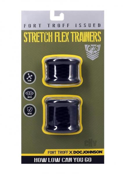 Fort Troff Stretch Flex Trainers Black