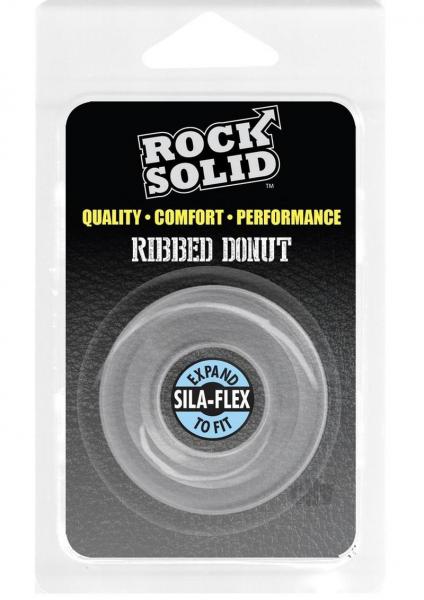 Rock Solid Ribbed Sila-Stretch Donut 1in