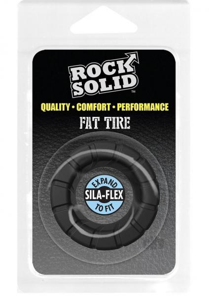 Rock Solid Fat Tire Ring - Black