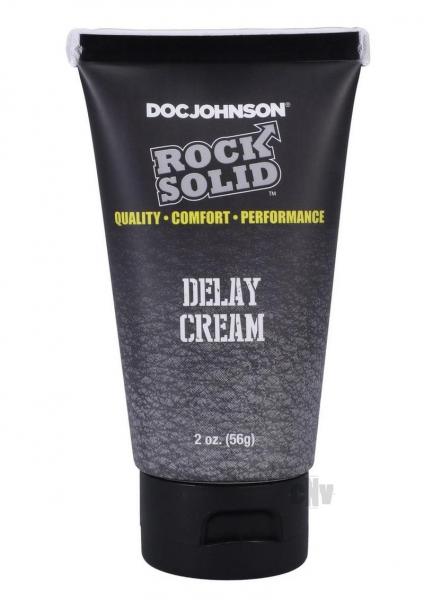 Rock Solid Delay Cream 2oz Bulk