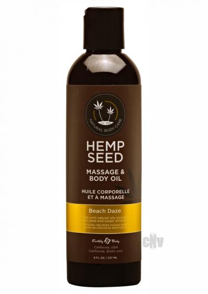 Earthly Body Massage & Body Oil - 8 Oz Beach Daze