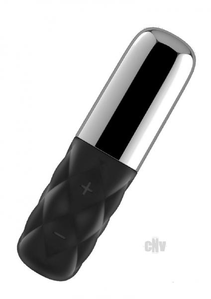 Satisfyer Mini Sparkling Darling Vibrator Black Silver
