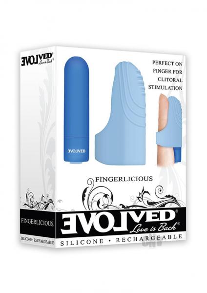 Fingerlicious Blue Finger Vibrator Image 3
