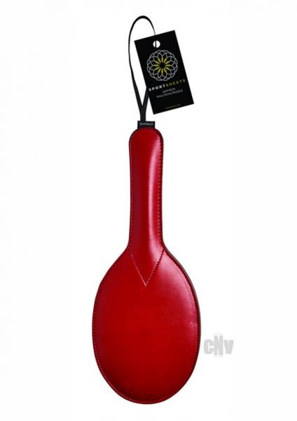 Sportsheets Saffron Ping Pong Paddle Red Sex Toy Product