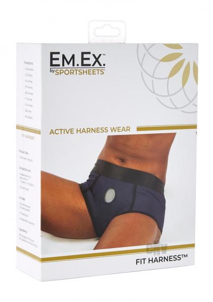 Em Ex Active Harness Wear Fit XL Blue Image 3