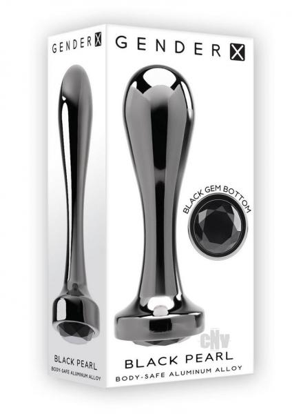 Gender X Black Pearl Aluminum Plug