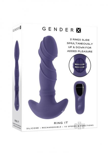 Gender X Ring It Purple