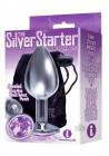 The 9 Silver Starter Plug Violet Sex Toy Product