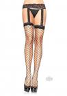 Fence Garter Stocking Plus Black Sex Toy Product