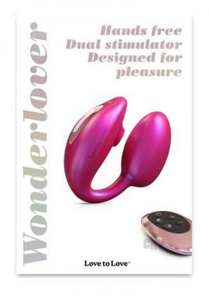 Love To Love Wonderlover W/remote Iridescent Berry