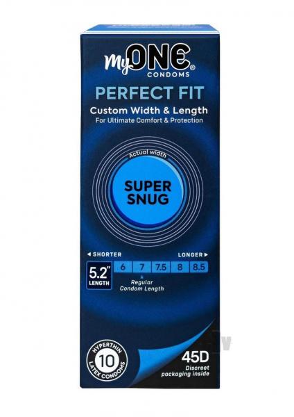 My One Super Snug Condoms - Pack Of 10