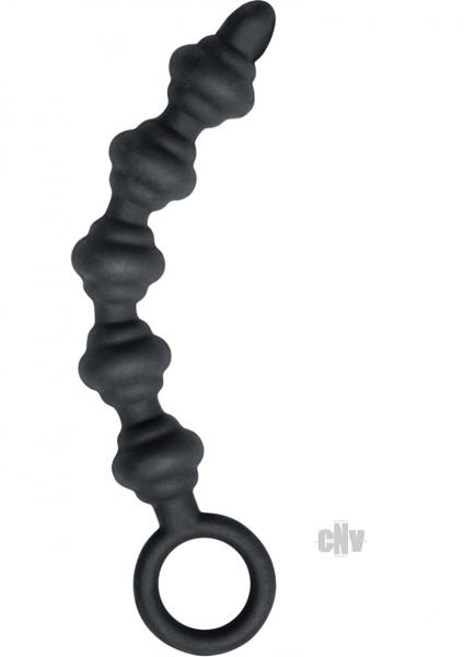 Mack Tuff Bendable Anal Rod Black