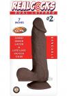 Realcocks Dual Layered 02 Dark Brown Sex Toy Product