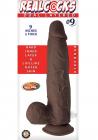 Realcocks Dual Layered 09 Dark Brown Sex Toy Product