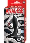 Anal-ese Coll Vibe Alpha Plug 1 Black Sex Toy Product