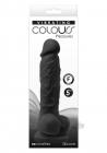 Colours Pleasures Dildo Vibe 5 Black Sex Toy Product