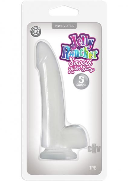 Jelly Rancher 5 inches Smooth Rider Dong Clear Sex Toy Product