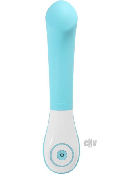 Ovo E3 Rechargeable G-Spot Vibe Light Blue White
