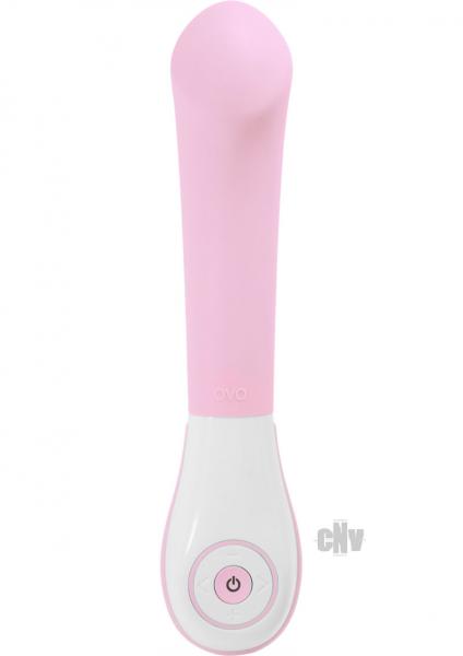 Ovo E3 Rechargeable G-Spot Vibe Pink White
