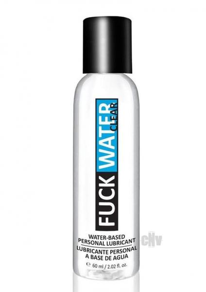 F*ck Water Clear H2O Water Based Lubricant 2oz