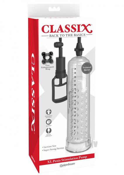 Classix XL Penis Stimulation Pump Sex Toy Product