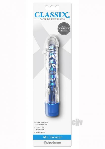 Classix Mr Twister Blue Vibe With TPE Sleeve Image 2