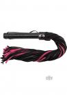 Rouge Suede Flogger Black/pink Sex Toy Product