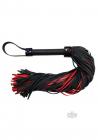 Rouge Anaconda Flogger Burgundy Black Sex Toy Product