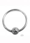 Rouge Stainless Steel Glans Ring With Ball