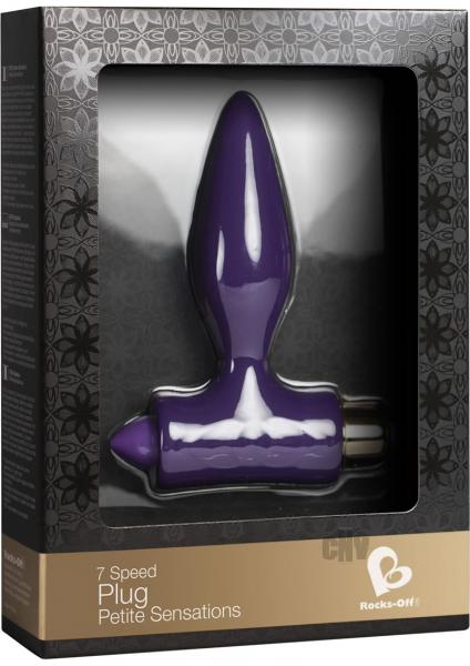 Petite Sensations Plug 7X Purple Sex Toy Product