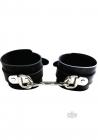 Rouge Rubber Ankle Cuffs Black Sex Toy Product