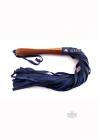 Rouge Wooden Handle Flogger Blue Sex Toy Product